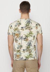Koroshi SHORT SLEEVE - Marškinėliai su spaudiniu - crudo off white