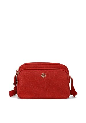 Y Not? TRACOLLA IN LOGATO - Borsa a tracolla - rosso