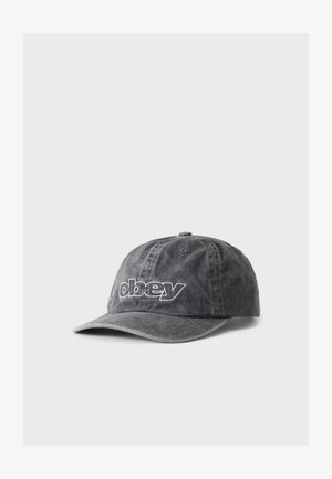 Obey Clothing, PIGMENT OUTLINE DELTA UNISEX - Gorra - black