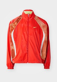 TRACK JACKET UNISEX - Let jakke / Sommerjakker - lt crimson/dark russet/white
