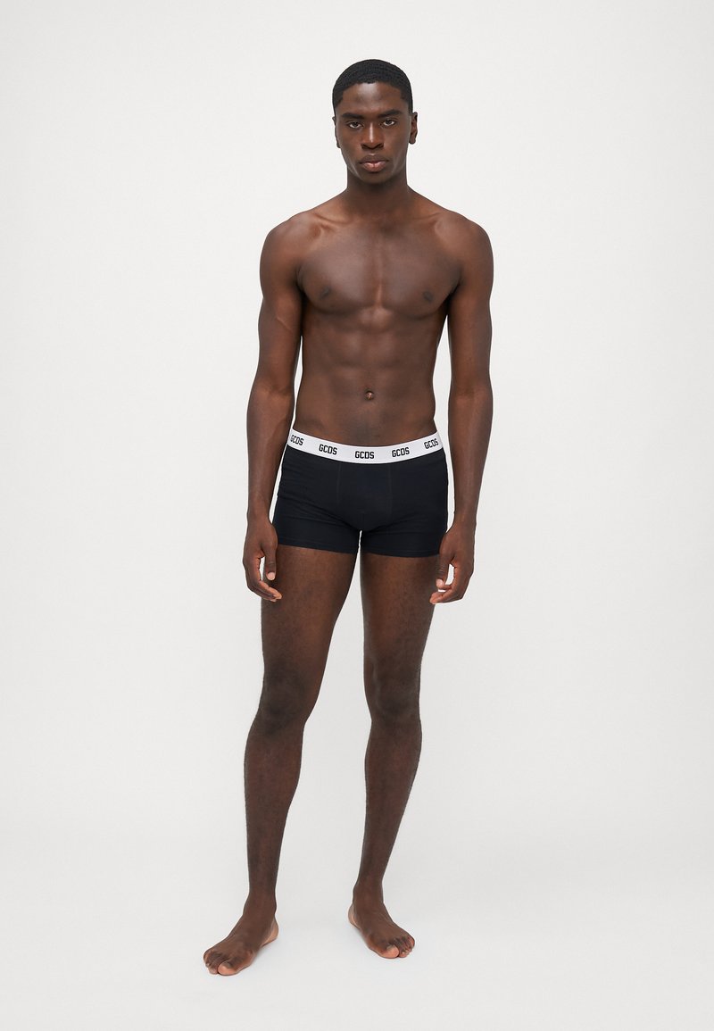 GCDS - ESSENTIALS BOXER BRIEFS 2 PACK - Boxers - black/white, Agrandir