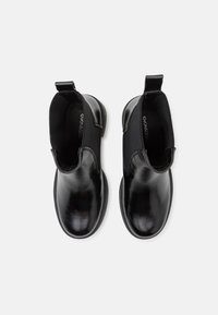 Even&Odd Wide Fit Botines con plataforma - black
