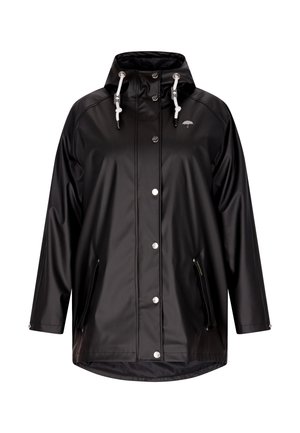 Schmuddelwedda, SCHMUDDELWEDDA PLUS SIZE REGENMANTEL - Parkaer - schwarz