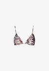 SANJA BEADED - Haut de bikini - burnt leaf