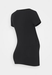 ONLY MATERNITY OLMLOVELY ONECK 2PACK - T-shirt básica - night sky/white