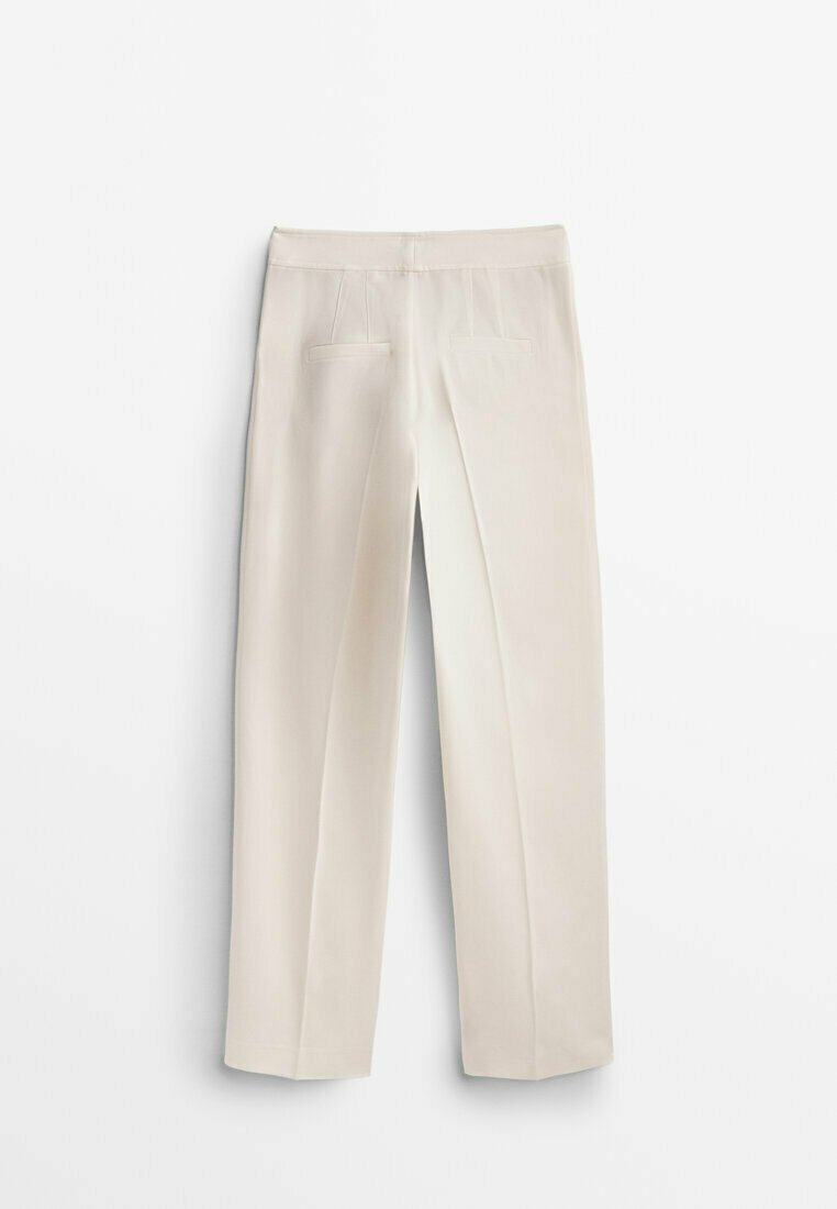 Damen Chinos | Massimo Dutti STRAIGHT FIT DARTED Stoffhose white/weiß - IY27364 Damen Chinos | Massimo Dutti STRAIGHT FIT DARTED Stoffhose white/weiß - IY27364