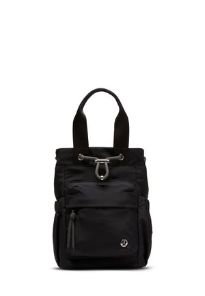 lululemon CONVERTIBLE DRAWSTRING BUCKET MINI - Sac à dos - black onyx/grey/silver-coloured