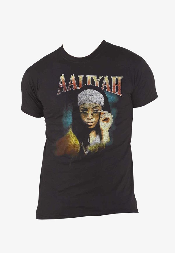 AALIYAH TRIPPY LOGO - Print T-shirt4