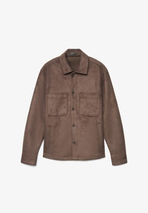 Calliope, CAPOSPALLA TINTA UNITA - Leichte Jacke - caffè
