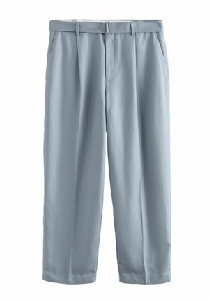 Next, REGULAR FIT - LOOSE FIT SUIT TROUSERS . - Oblekové kalhoty - light blue