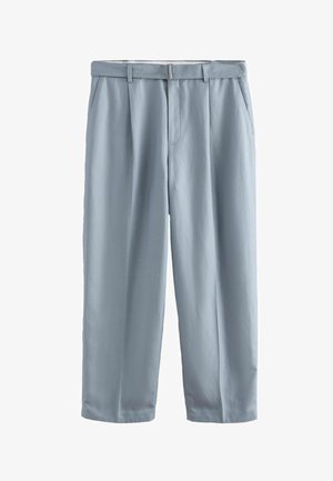 Next, REGULAR FIT - LOOSE FIT SUIT TROUSERS . - Oblekové kalhoty - light blue