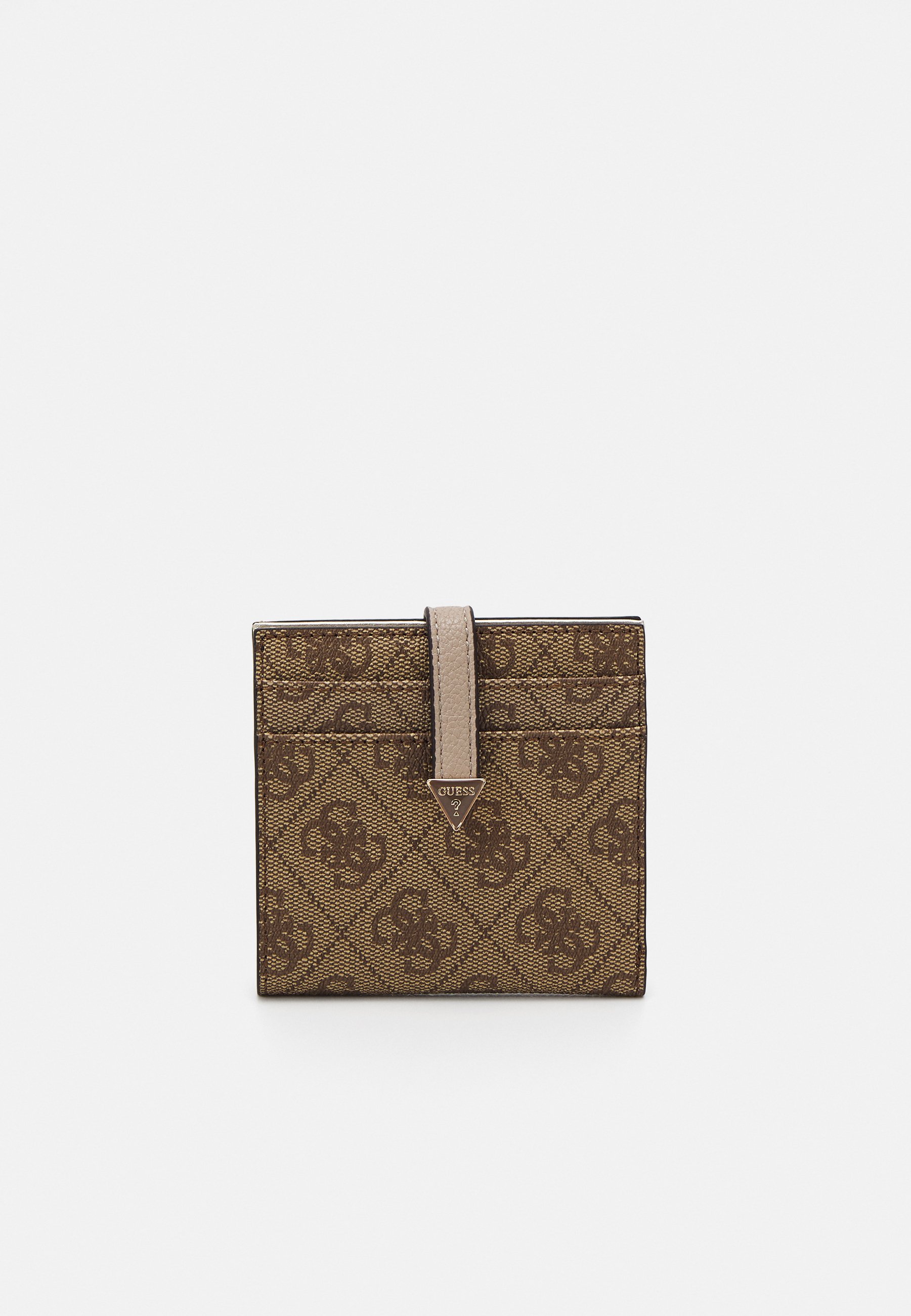 Porte-Cartes (Card Case) GUESS Laurel - Couleur Taupe - 100% Polyuréthane - Neuf Avec Étiquettes