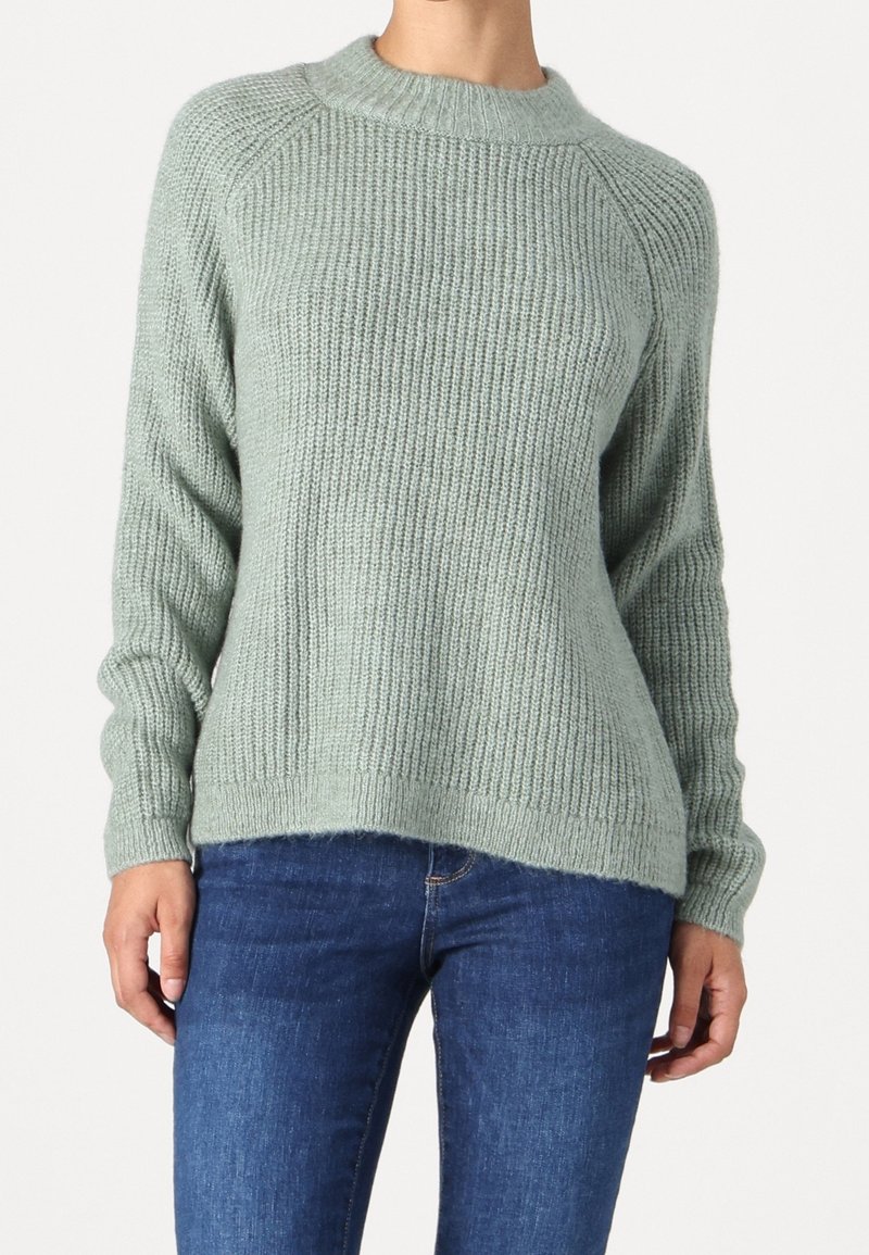 ONLY Petite Strickpullover - evergreen