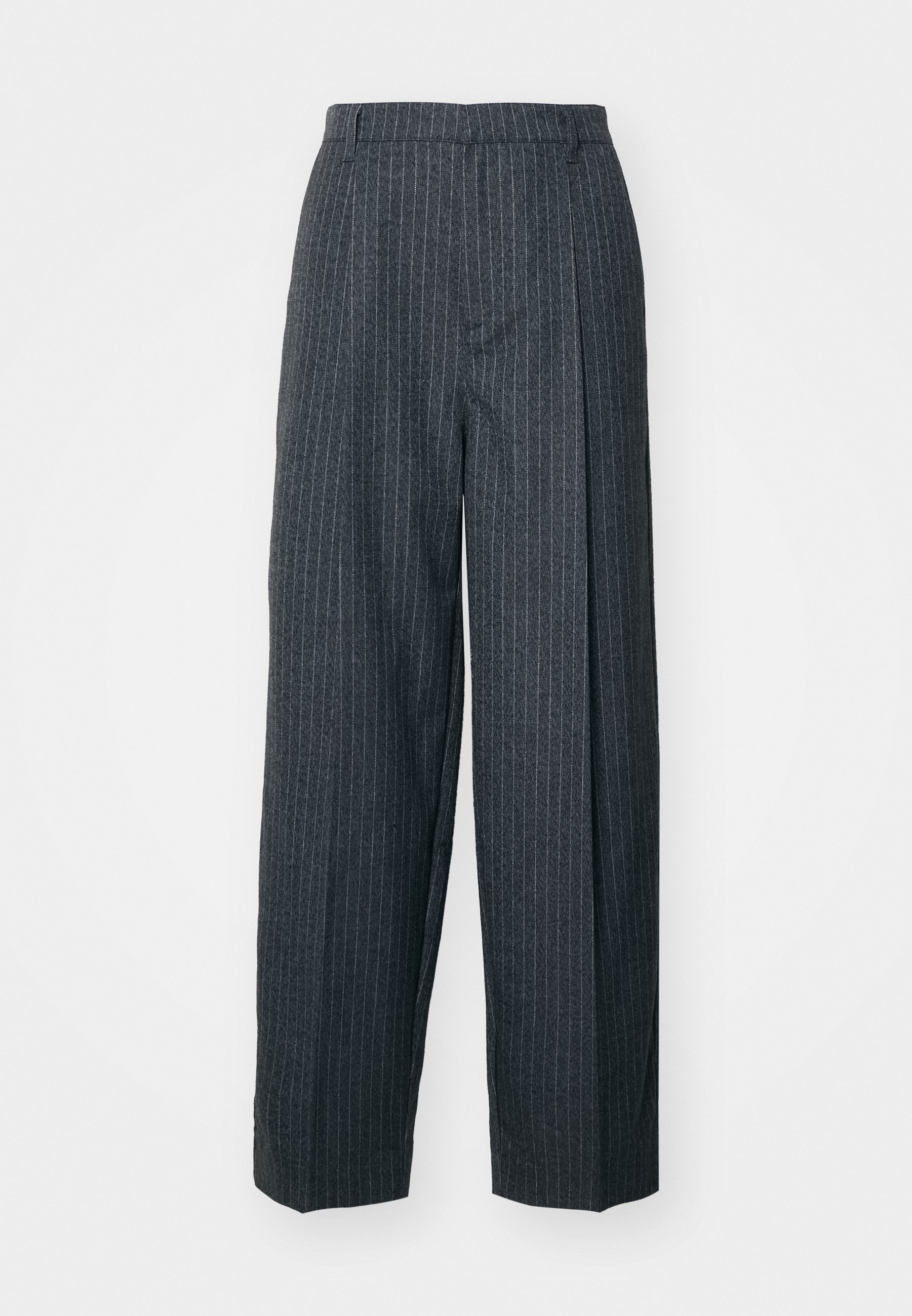 Mads Nørgaard MARIA PANTS - Trousers - night melange/dark blue