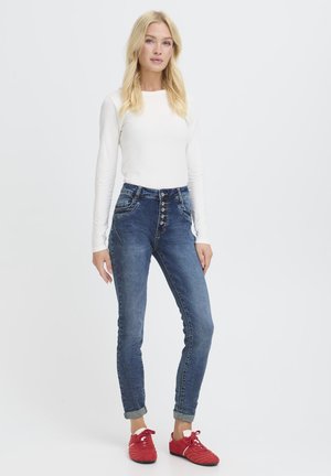 b.young BXKAILY  - Skinny-Farkut - blue