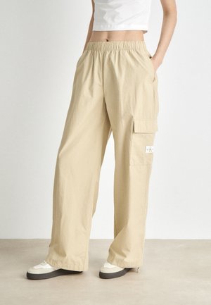 Cargo trousers - beige