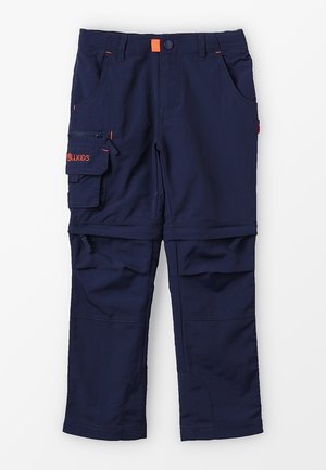 KIDS OPPLAND  - Outdoor trousers - navy/orange