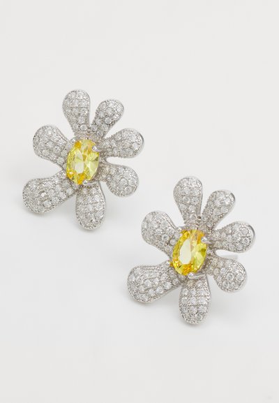 Collina Strada SQUASHED BLOSSOM EARRING - Cercei - silver-coloured