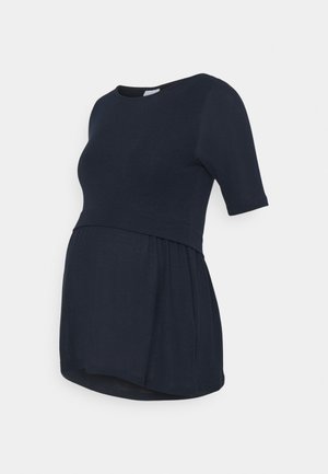 NURSING - Camiseta básica - navy blazer