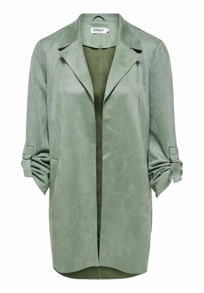 KARLEY SUEDE COAT in CAMEL | ALICE + OLIVIA