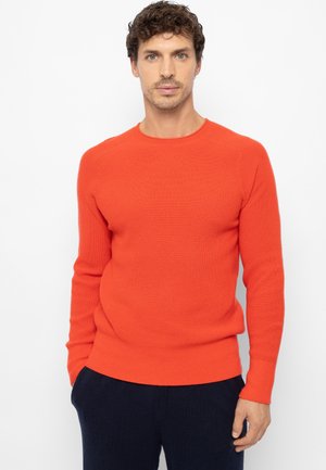 Strickpullover - orange