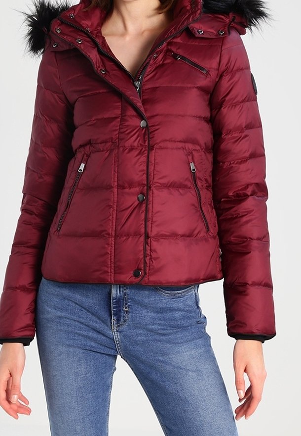 Vero Moda Piumino - dark red