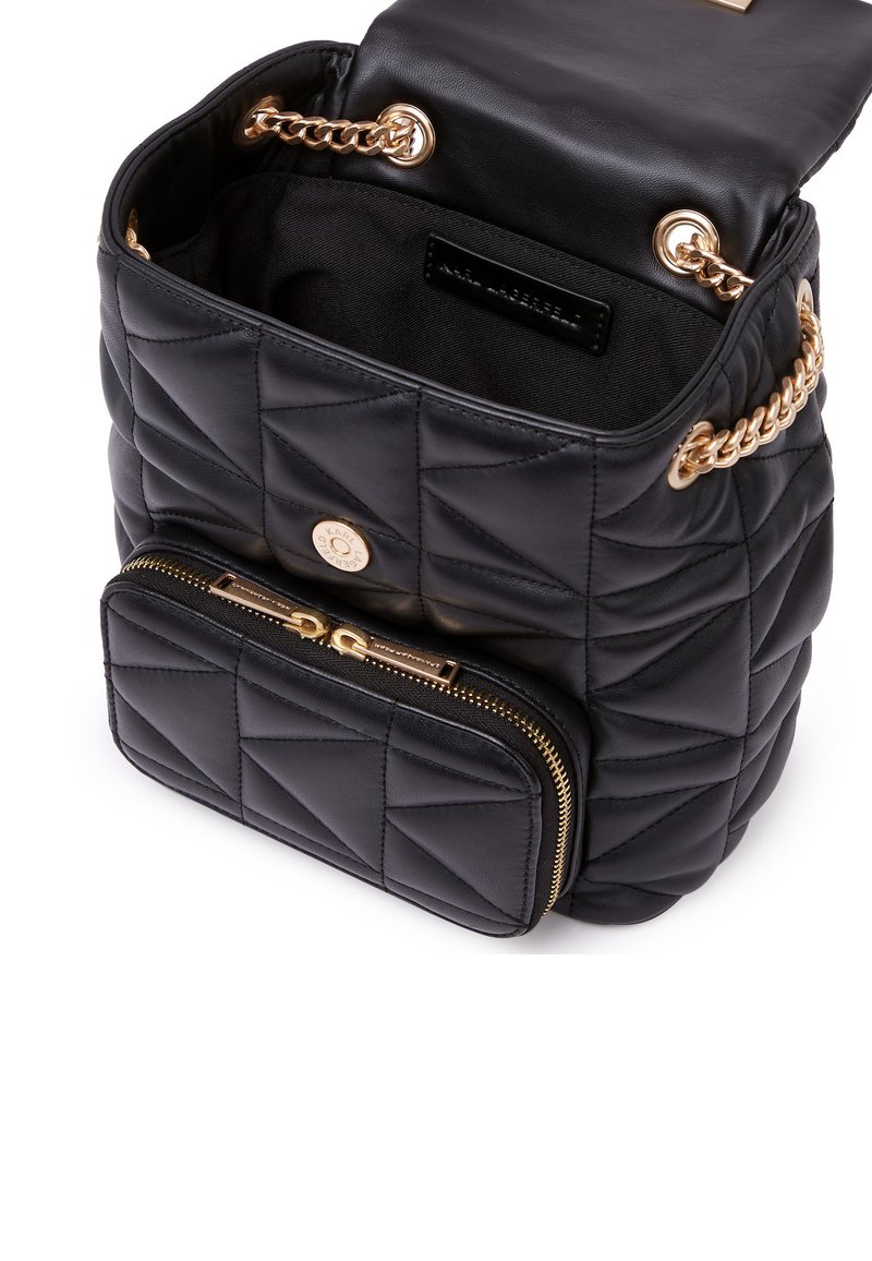 Karl Lagerfeld Black Quilted Backpack KARL LAGERFELD Backpacks for Women | Online Sale up to 74  main image 4