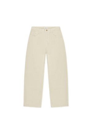 Les Deux, ROI CARPENTER HERRINGBONE PANTS - Панталони - ivory