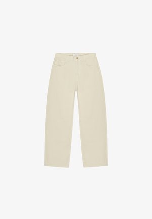 Les Deux, ROI CARPENTER HERRINGBONE PANTS - Панталони - ivory