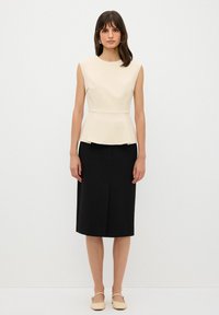 adL RUFFLED - Top - beige