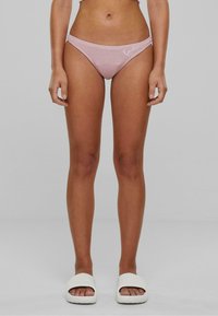 Karl Kani SMALL SIGNATURE CRINKLE LEG  - Spodnji deli kopalk - rose