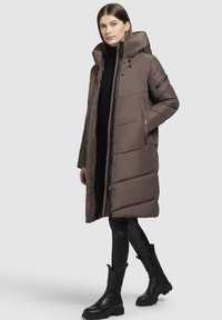 khujo JANGE - Winter coat - taupe dunkel