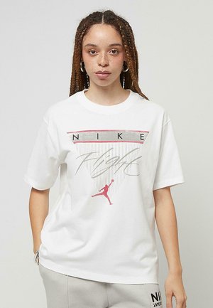SHORTSLEEVE - Print T-shirt - white gym red