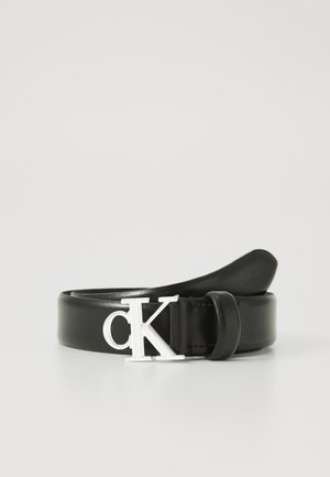 LOGO BUCKLE - Ceinture - black