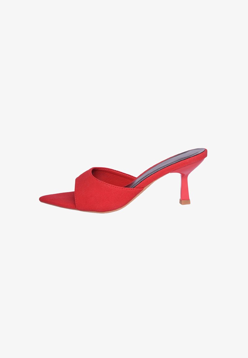 Ciabalù Ciabattine con tacco - rosso