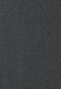 Dark grey cotton fabric with a smooth, even texture, featuring a subtle heather pattern and a soft finish. Ideal for casual wear.