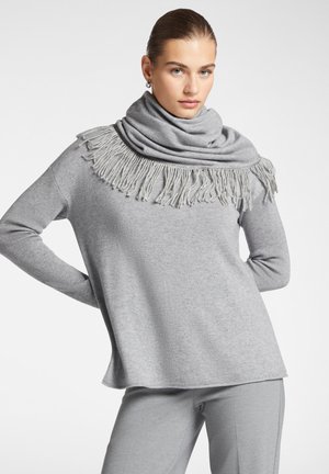 COLLO STACCABILE - Maglione - grigio