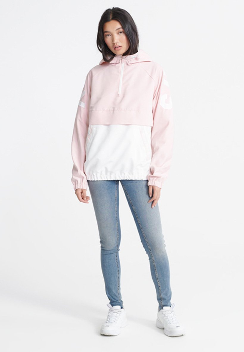 superdry colour block overhead