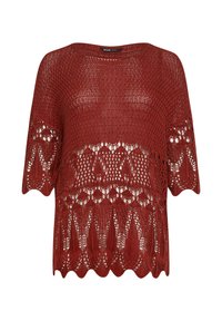 DETAIL - Pullover - red