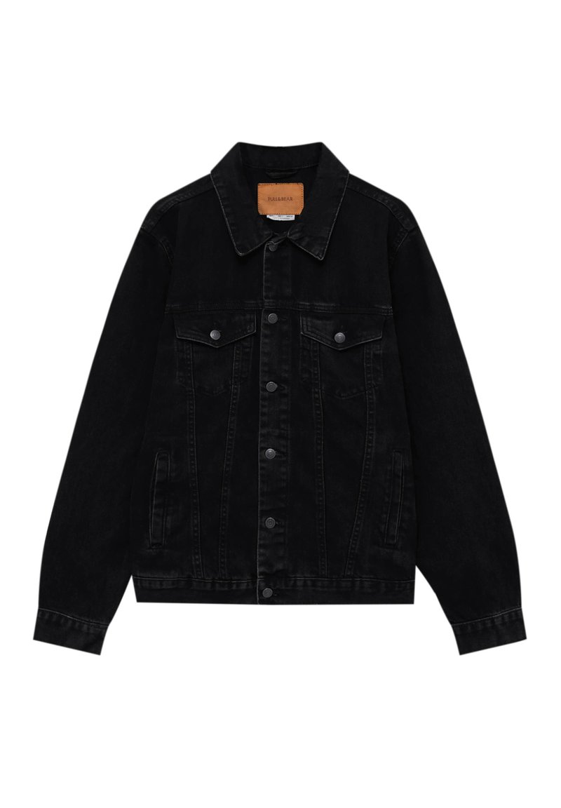 PULL&BEAR Spijkerjas zwart denim/blackdenim PULL&BEAR Spijkerjas zwart denim/blackdenim