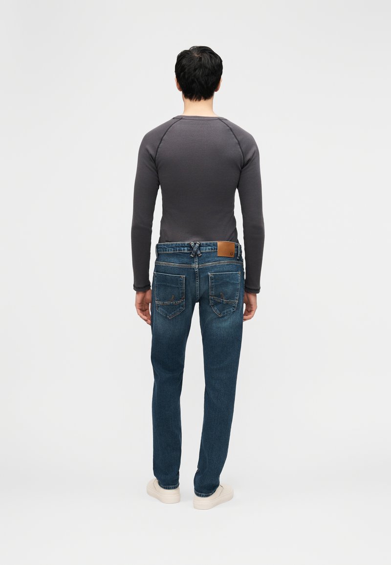LTB Jeans Heren Joshua - Slim Fit met Lage Taille en Ritssluiting in Blauw uit katoenmix - Maat W30L34, blauw, 30W x 34L