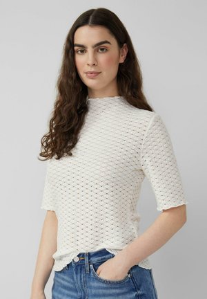 s.Oliver T-shirt con stampa - creme