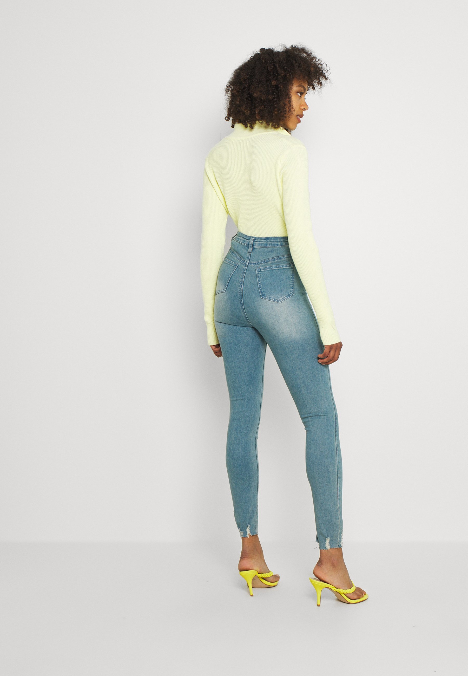 Missguided SINNER HIGHWAISTED DESTROYED 