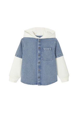 Vertbaudet, VERTBAUDET JUNGEN HEMD IN LAGENOPTIK MIT KAPUZE - Shirt - double stone