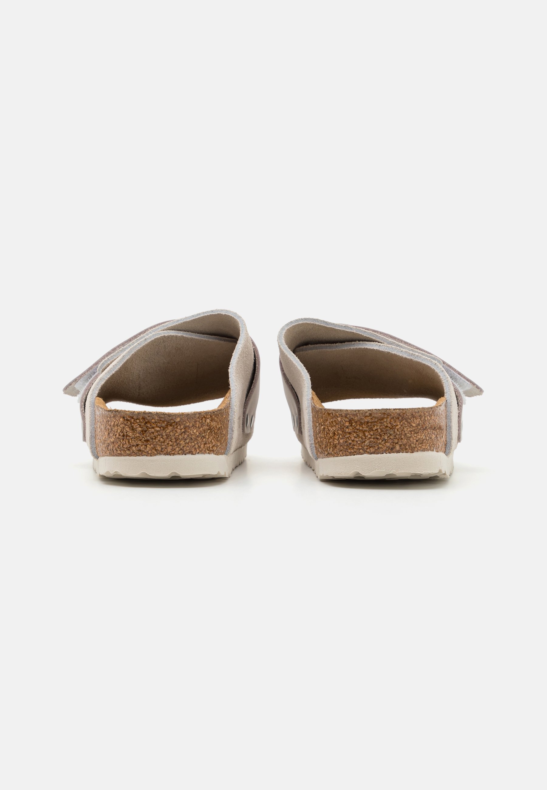 Birkenstock KYOTO NARROW UNISEX - Sandalias - antique white/crema