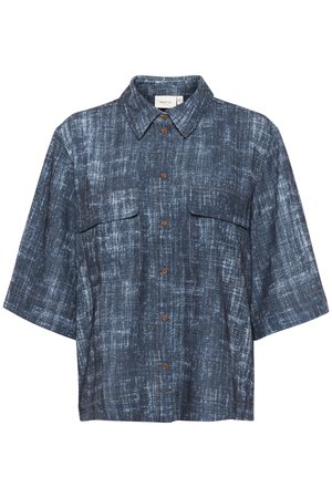 Gestuz DEMIA - Blusa com botões - dark blue