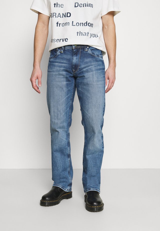 KINGSTON ZIP - Straight leg jeans - wh9