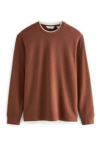 Next MOCK LAYER - Long sleeved top - burgundy red