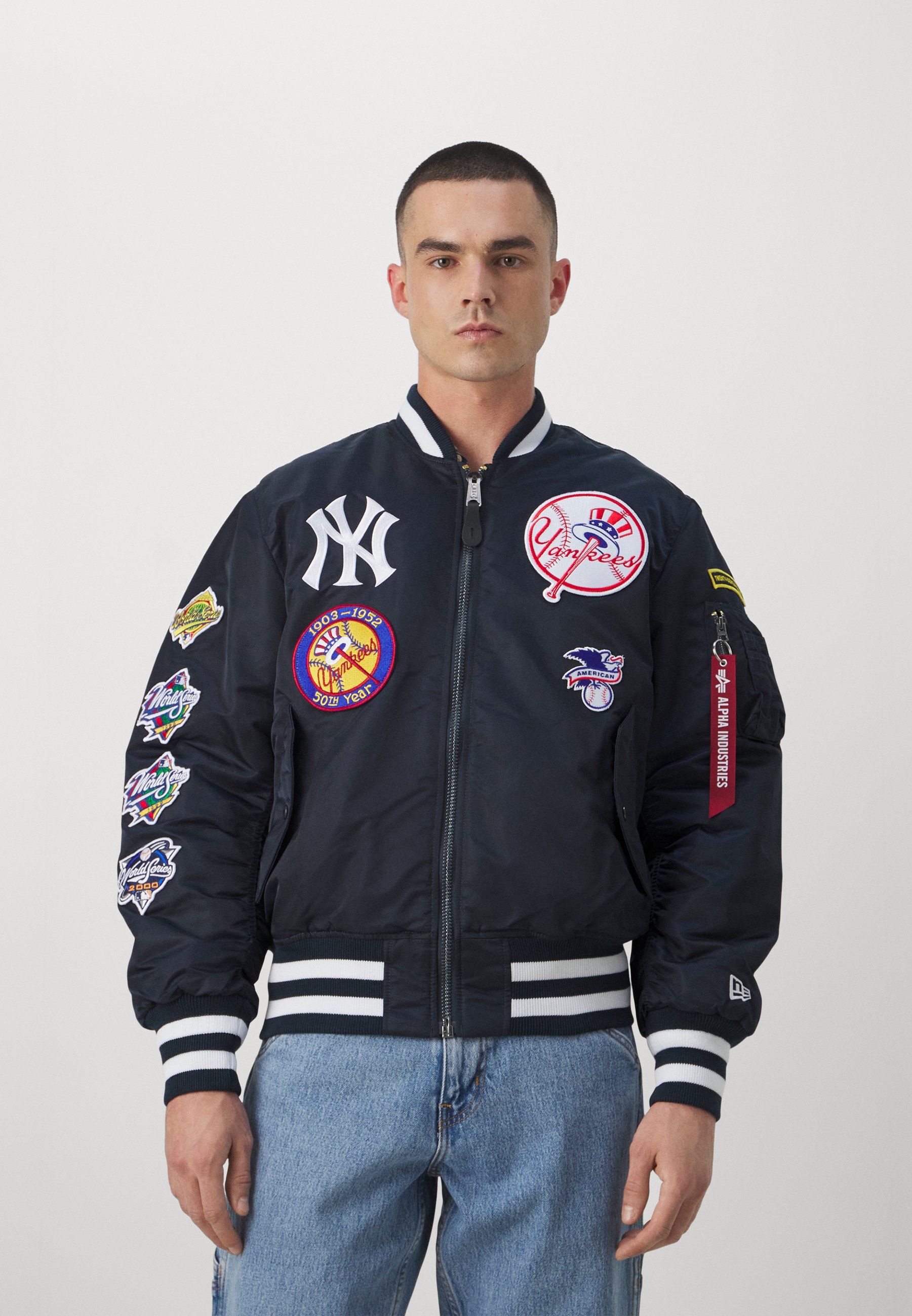 New Era MLB NEW YORK YANKEES BOMBER - Club wear - navy/dark blue 
