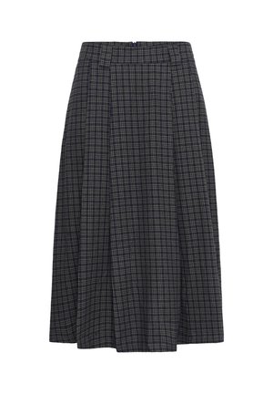 My Essential Wardrobe, MWLENNIE CHECK SKIRT - Jupe plissée - dark sapphire blue check